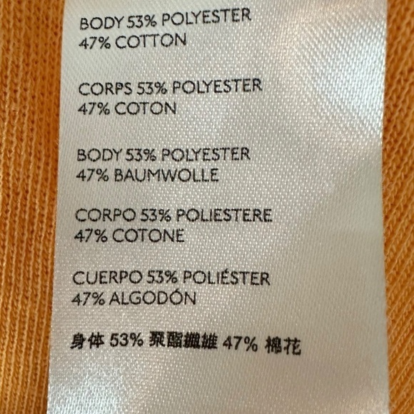 Free People Chill Out Cold Shoulder Tee Top in Tangerine Orange Slouchy Summer S - Picture 12 of 15